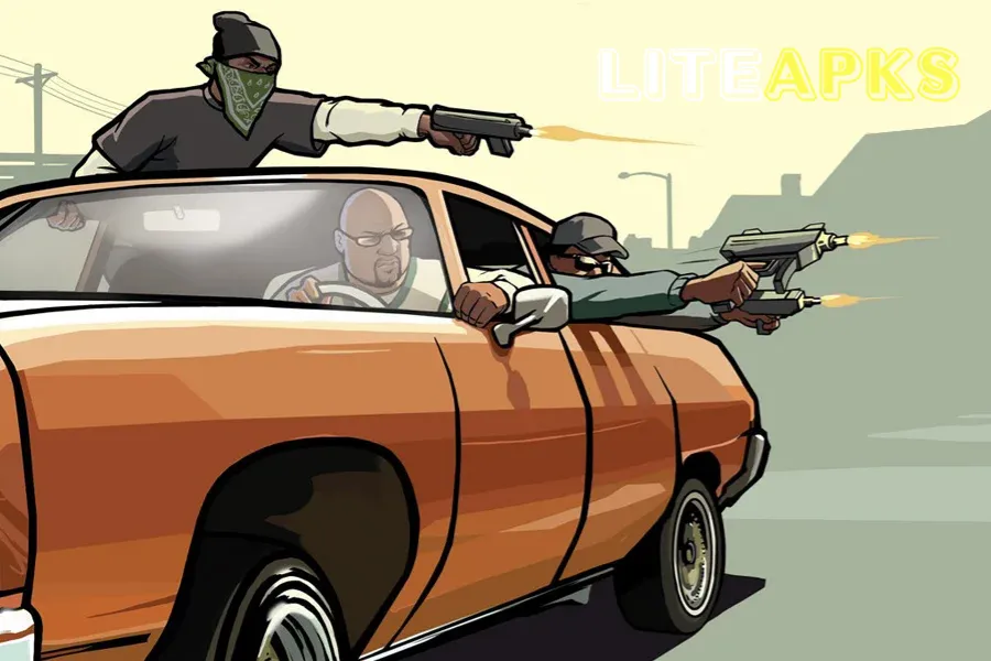Panduan Download dan Instal GTA San Andreas Mod Apk di LITEAPKS