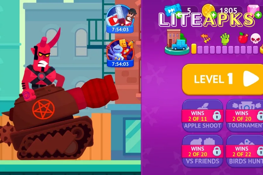 Bowmaster Mod Apk Banner (3)