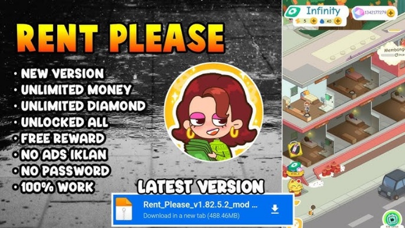 Rent Please MOD APK