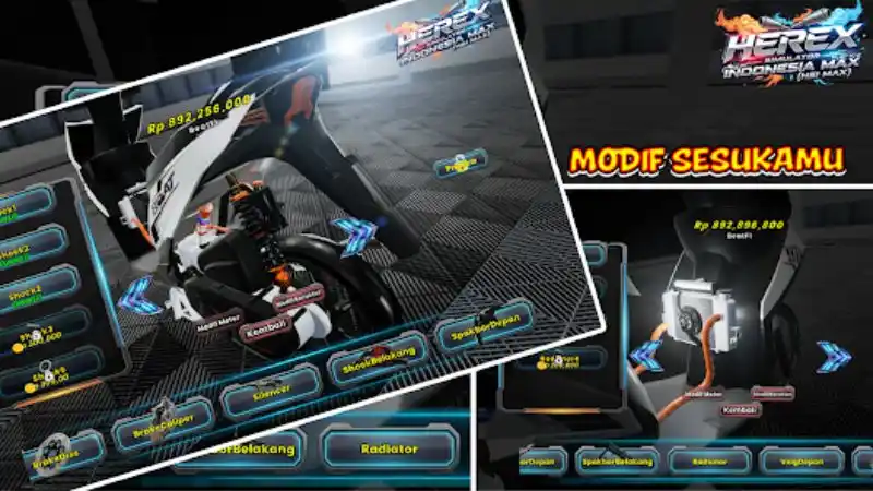Gameplay Unggulan Herex Simulator Indonesia Max MOD APK