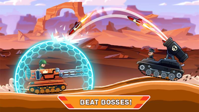 Gameplay Hills of Steel MOD APK
