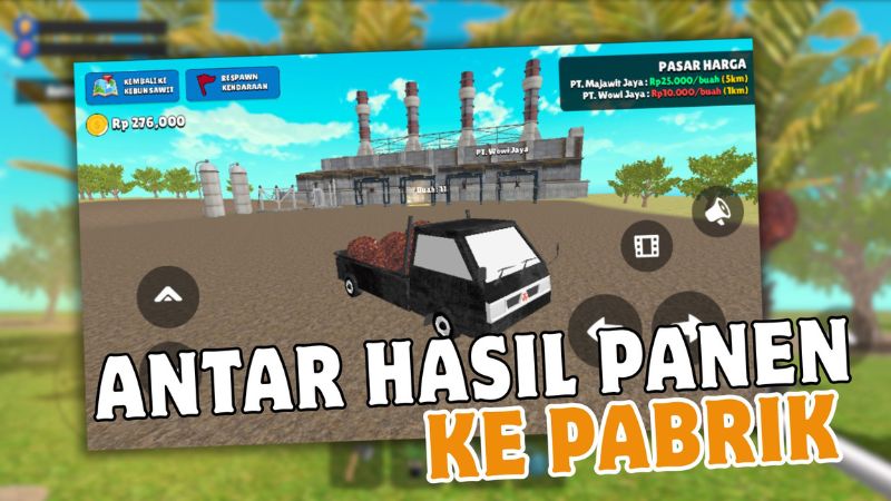 Fitur Utama Kebun Sawit Simulator MOD APK