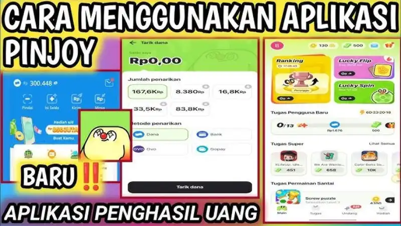Pinjoy: Main Game Dapat Uang mod apk