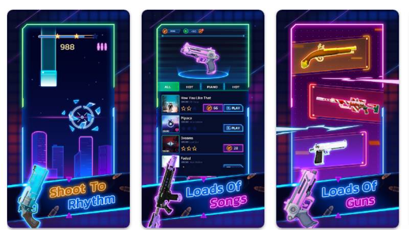 Fitur MOD Rhythm Shooter MOD APK