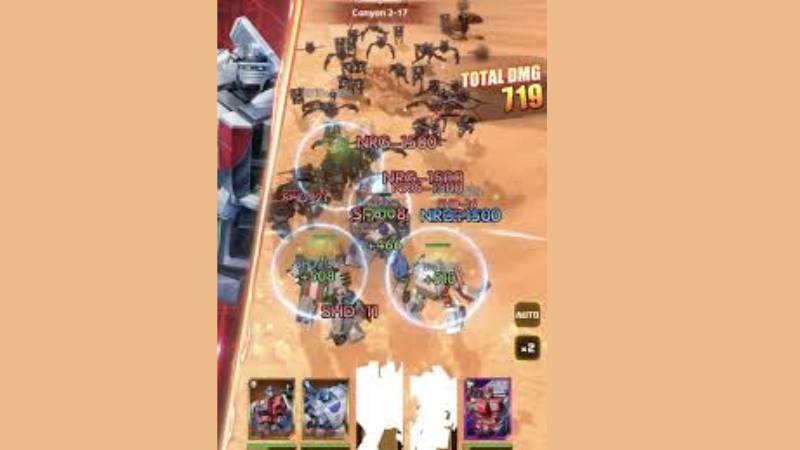 Gameplay Transformers: Eternal War