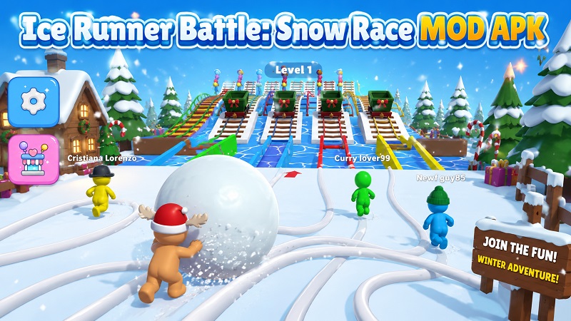 Ice Runner Battle: Snow Race MOD APK