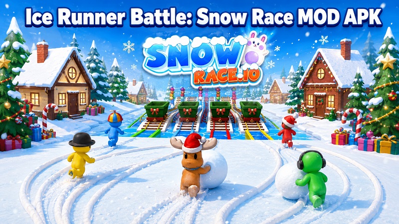 Ice Runner Battle: Snow Race MOD APK