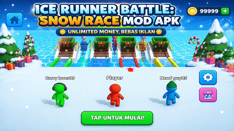 Ice Runner Battle: Snow Race MOD APK