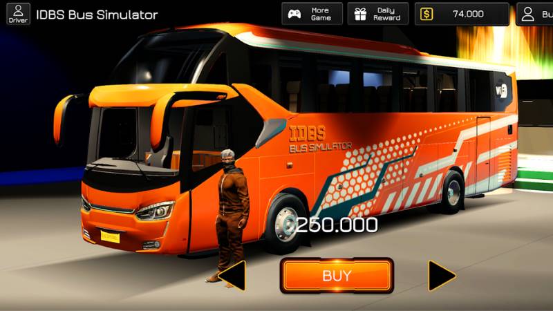 Fitur unggulan IDBS Bus Simulator MOD APK